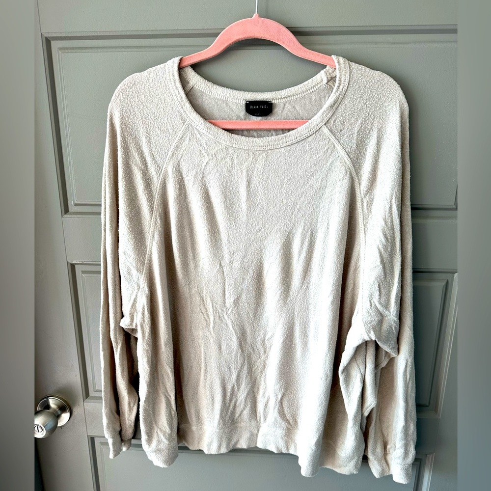 Blank Paige Beige Long Sleeve